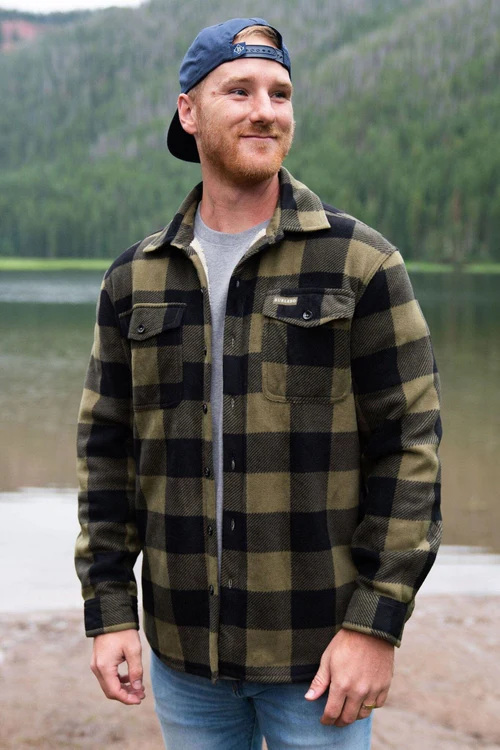 Burlebo Plaid Shacket