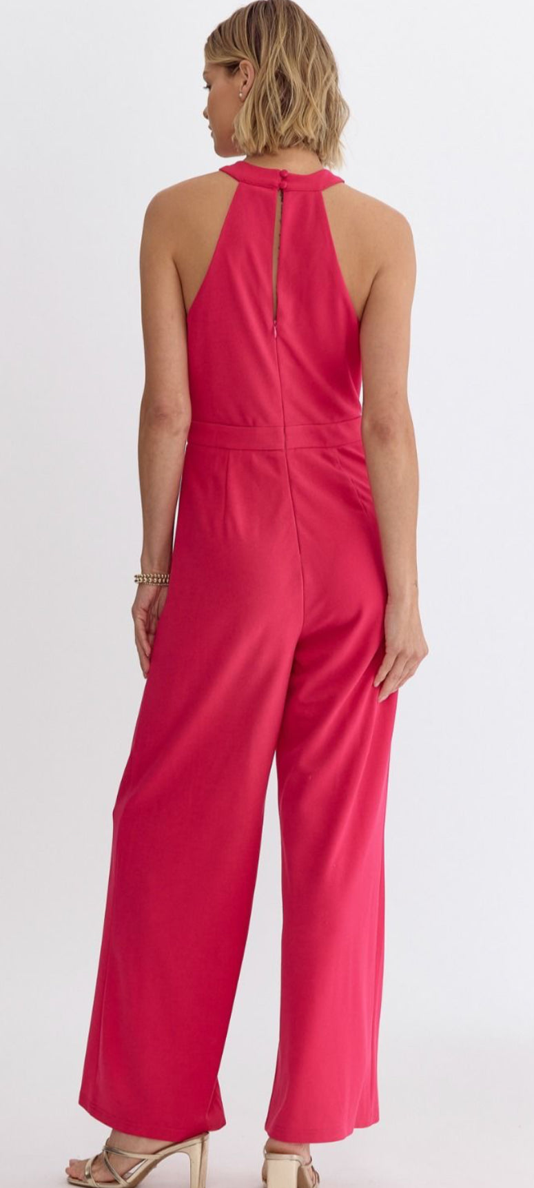 Halter Neck Jumpsuit
