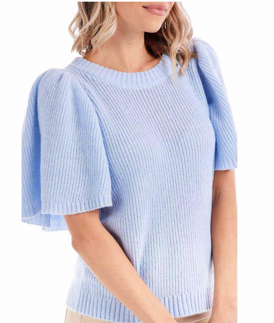 Mudpie Blue Asteria Sweater