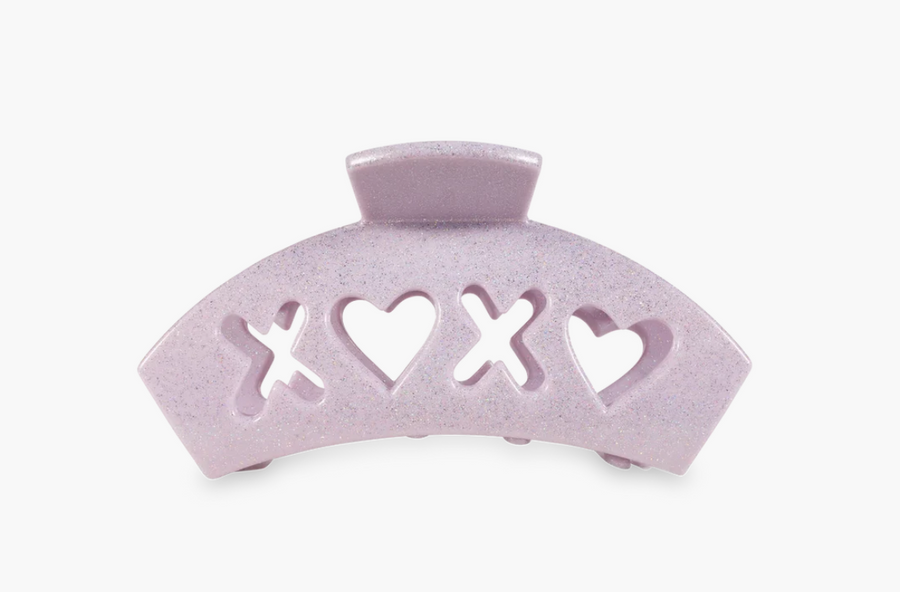 Teleties purple sweet talker medium clip