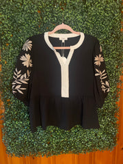 Oddi Black Blouse