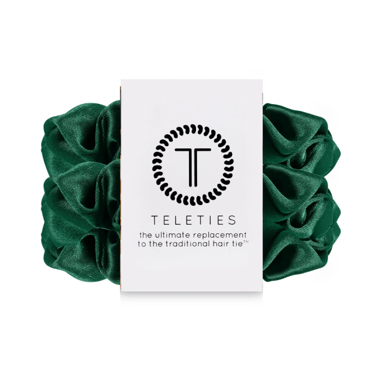 Teleties evergreen large scrunchies