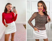 Jess Lea Mesh top