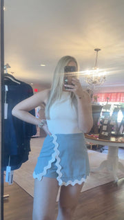 IN February Scalloped Skort