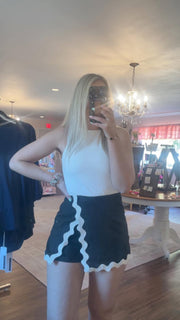 IN February Scalloped Skort