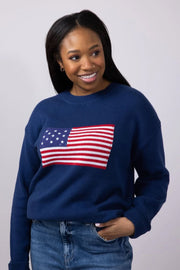 SImply Southern American Flag Sweater