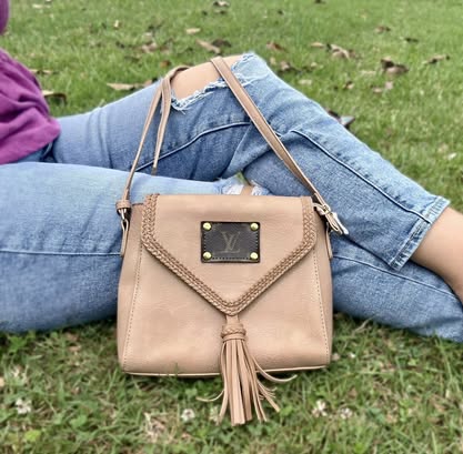 Handmade Up cycled LV