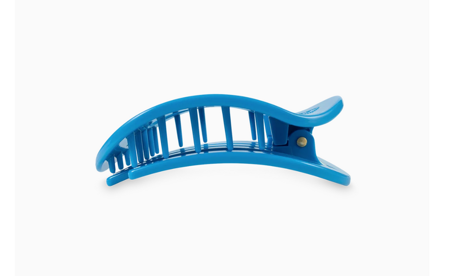 Teleties Round flat clip in bora bora