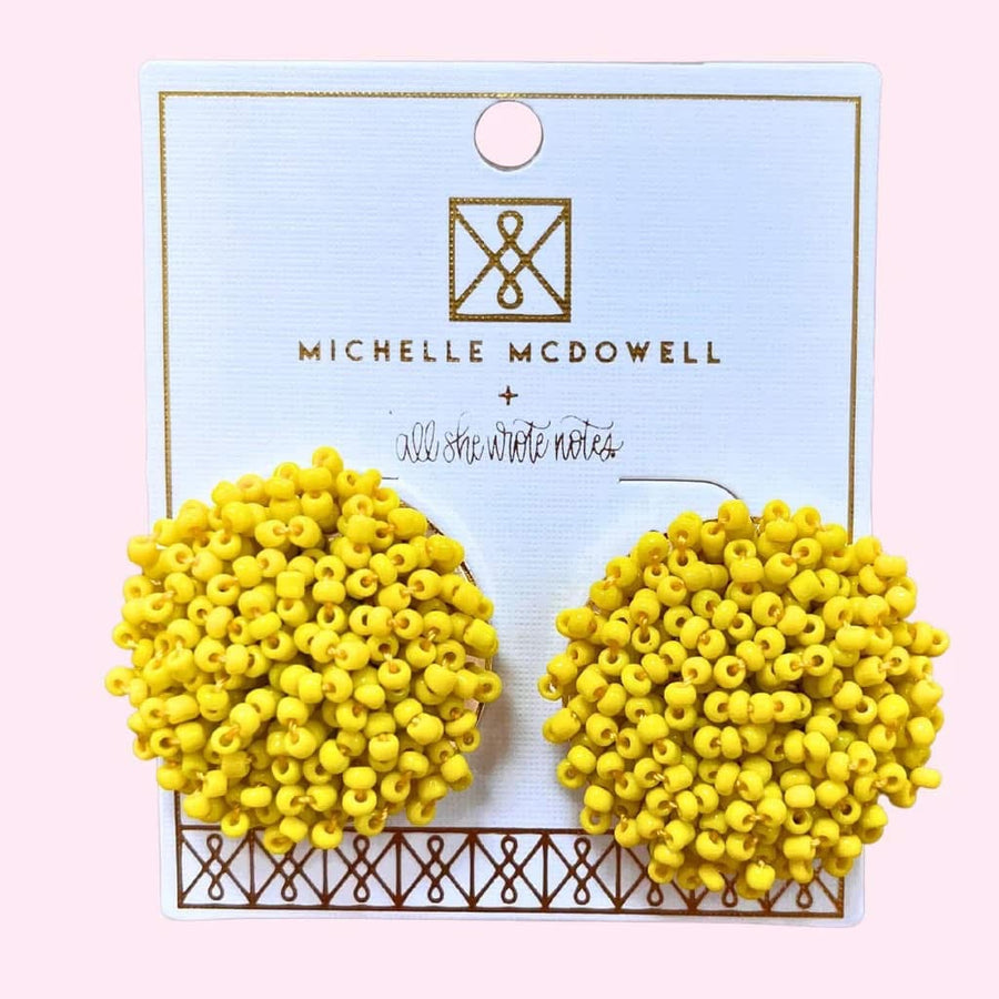 MM yellow studs