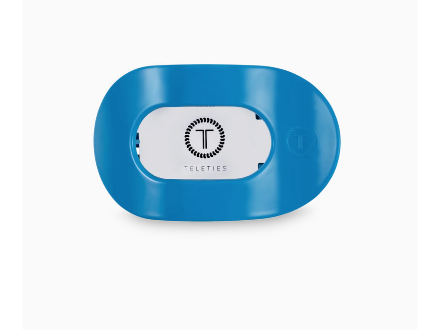 Teleties Round flat clip in bora bora