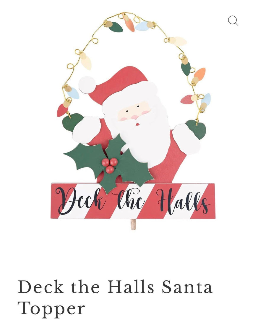 Glory Haus Deck the Halls Topper