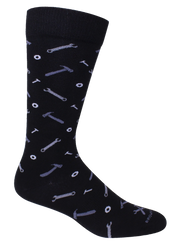 Brown Dog Crew Socks