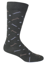 Brown Dog Crew Socks
