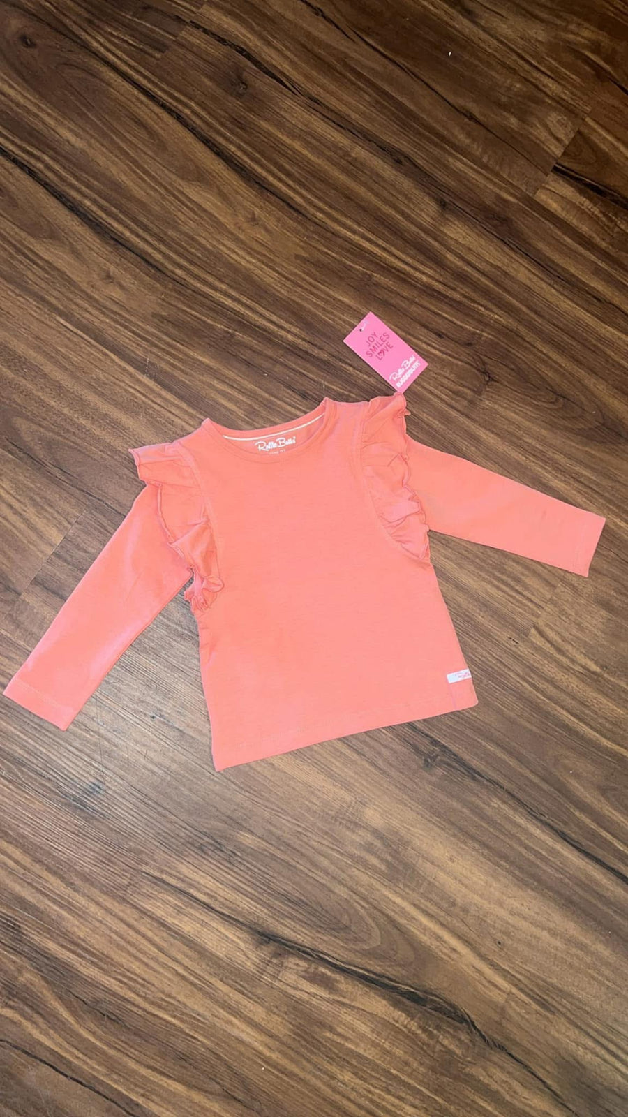 Ruffle Butts Girl Ruffle Shirt