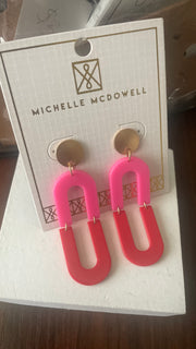 MM Pink Earrings