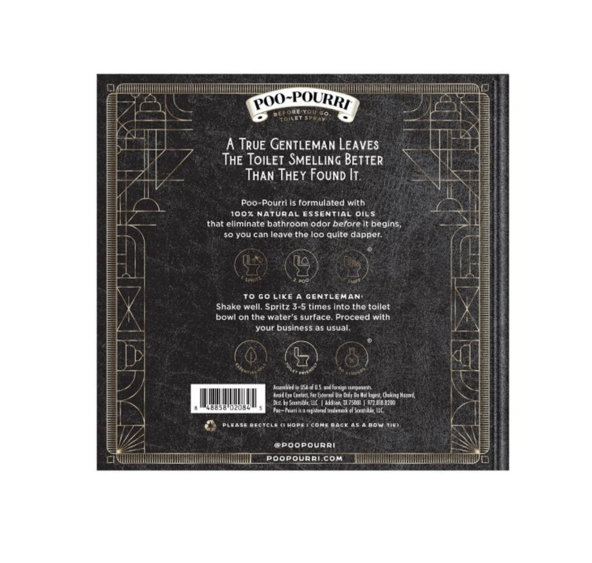 Dapper Crapper Gift Set