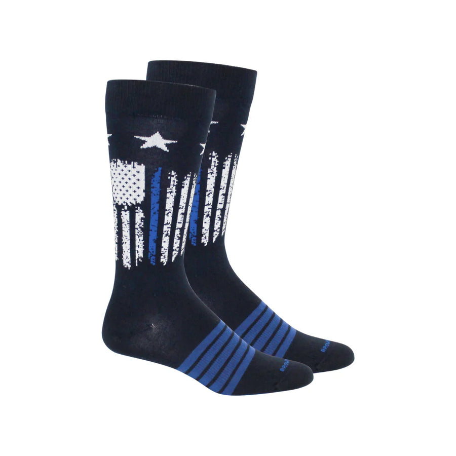 Brown Dog Crew Socks