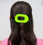 Teleties summer brights medium round flat clip