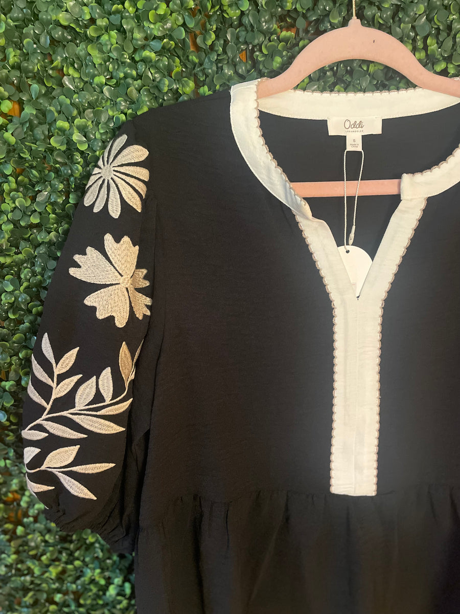 Oddi Black Blouse