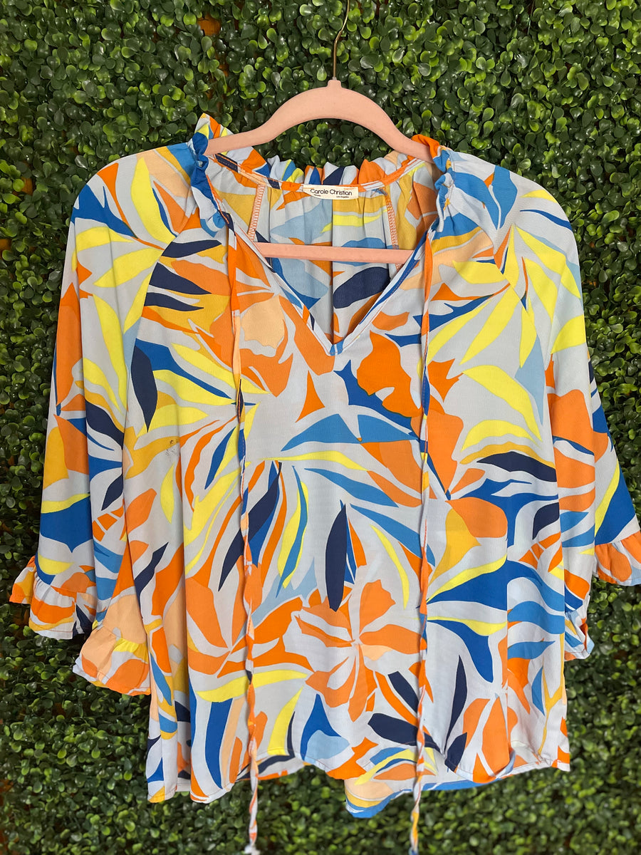 Carole Christian Tropical Top