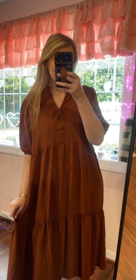 Pixi and Ivy brown maxi