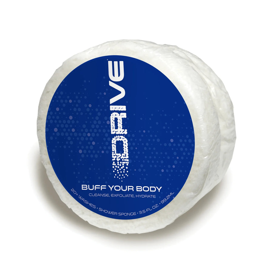 DRIVE Body Wash Infused Soap Sponge (sporty spice)