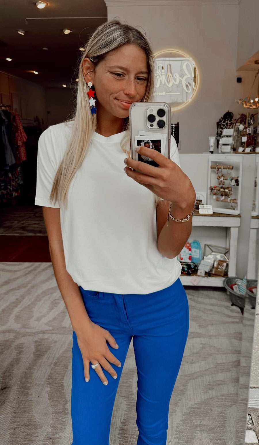 Judy blue cobalt skinny jean