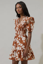 Sugarlips Smocked Mini Dress