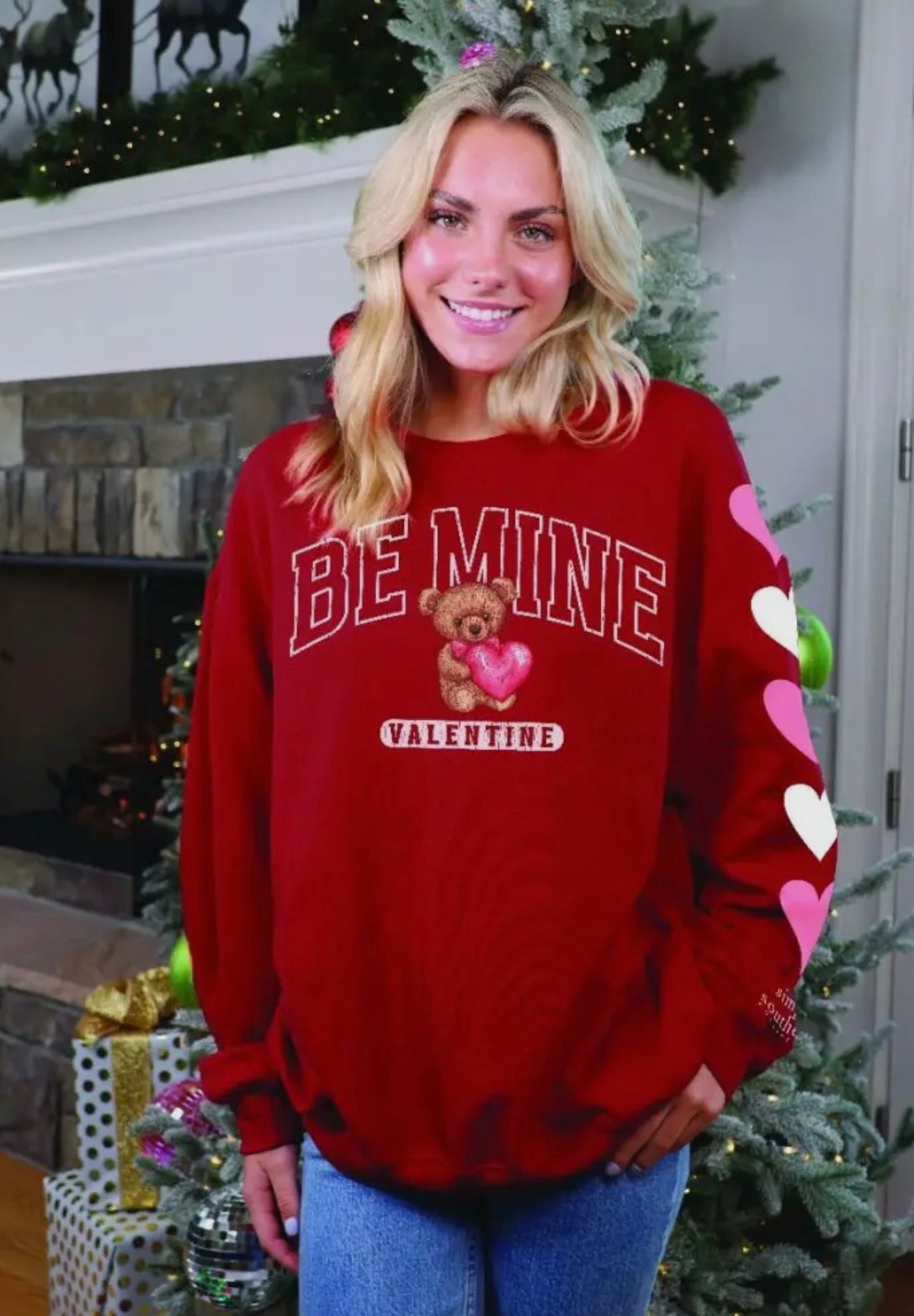 Simply Southern Long Sleeve Crew Valentine
