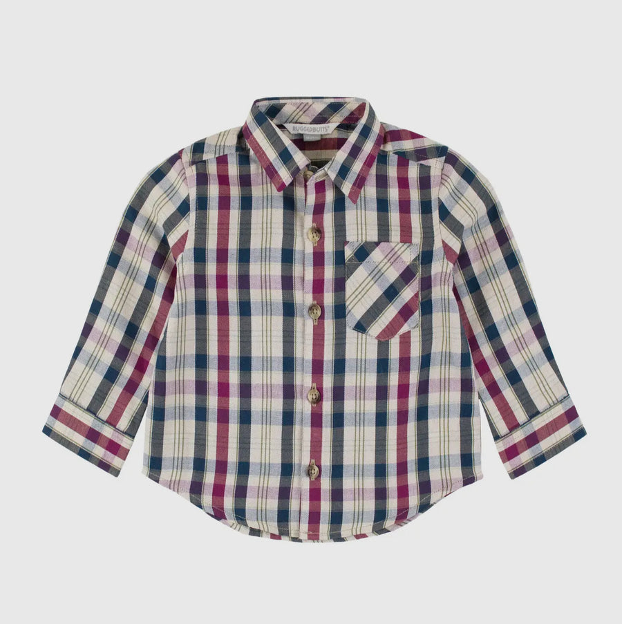 Rugged Butts Rowan Plaid Button Down