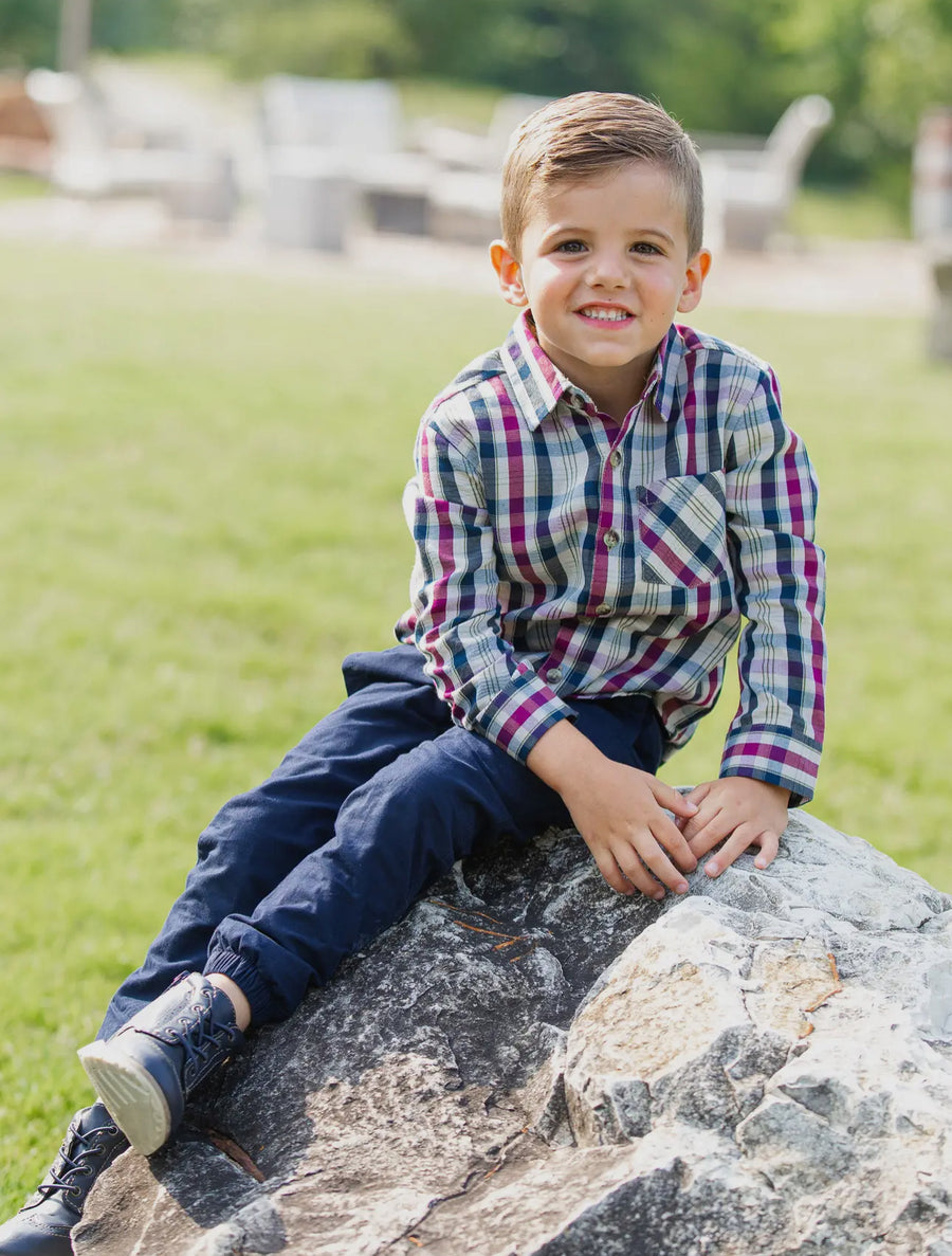 Rugged Butts Rowan Plaid Button Down