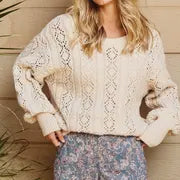 Ces Femme Cable Sweater