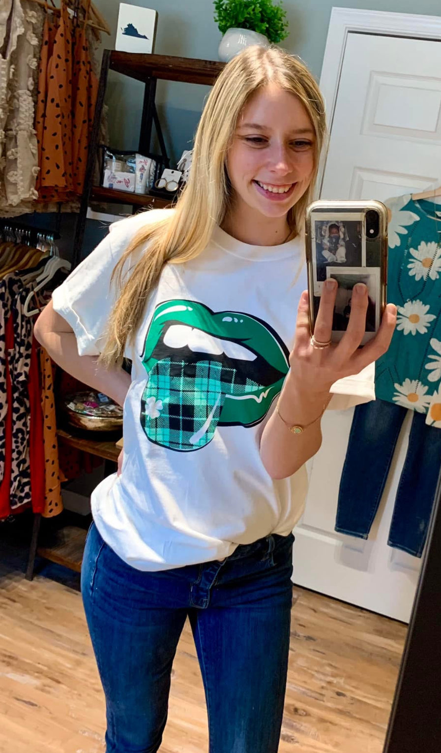 St Pats Tongue Shirt