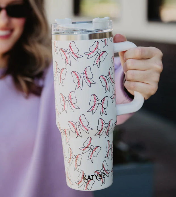 Katydid Baseball Tumbler