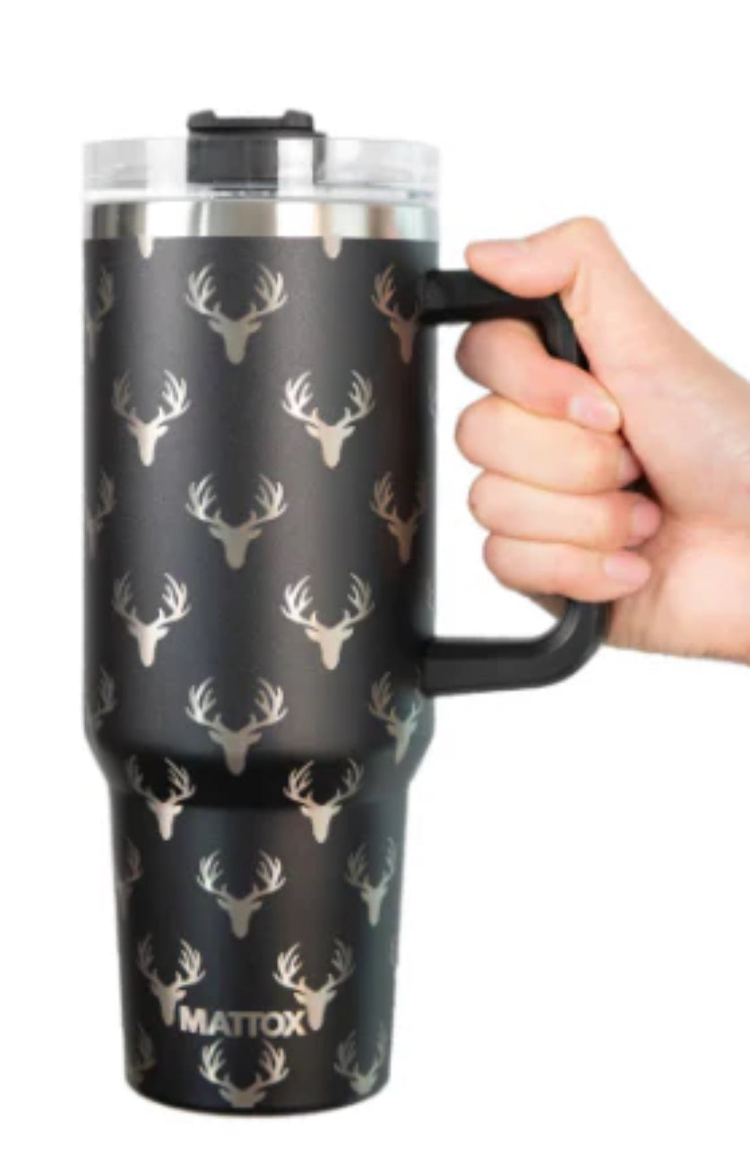 Katydid Deer Tumbler