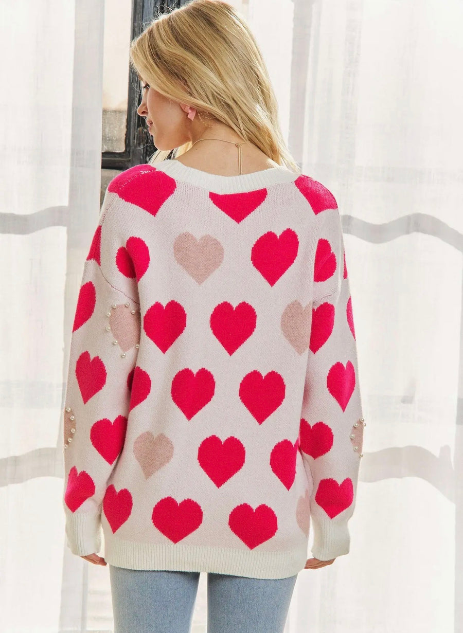 Adora Heart Sweater