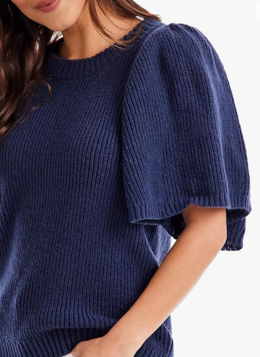 Mudpie Navy Asteria Sweater