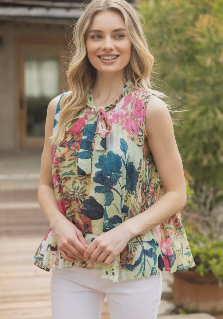 Voy Floral Tank
