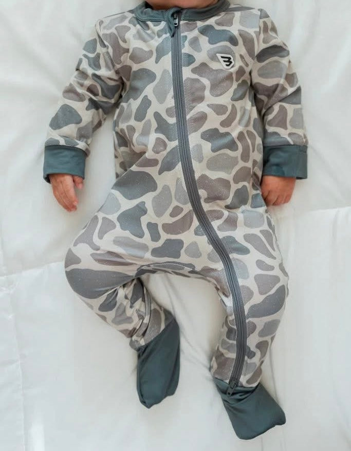 Burlebo Classic Camo Zip Up