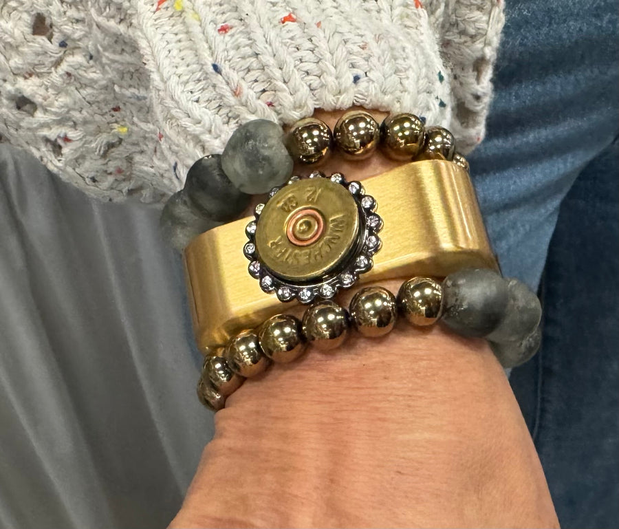 Summer Renee Handmade Shotgun Shell Bracelet