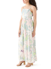 Floral Maxi with Smocked Detail in Back