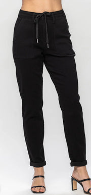 Judy Blue High Waist Black Joggers