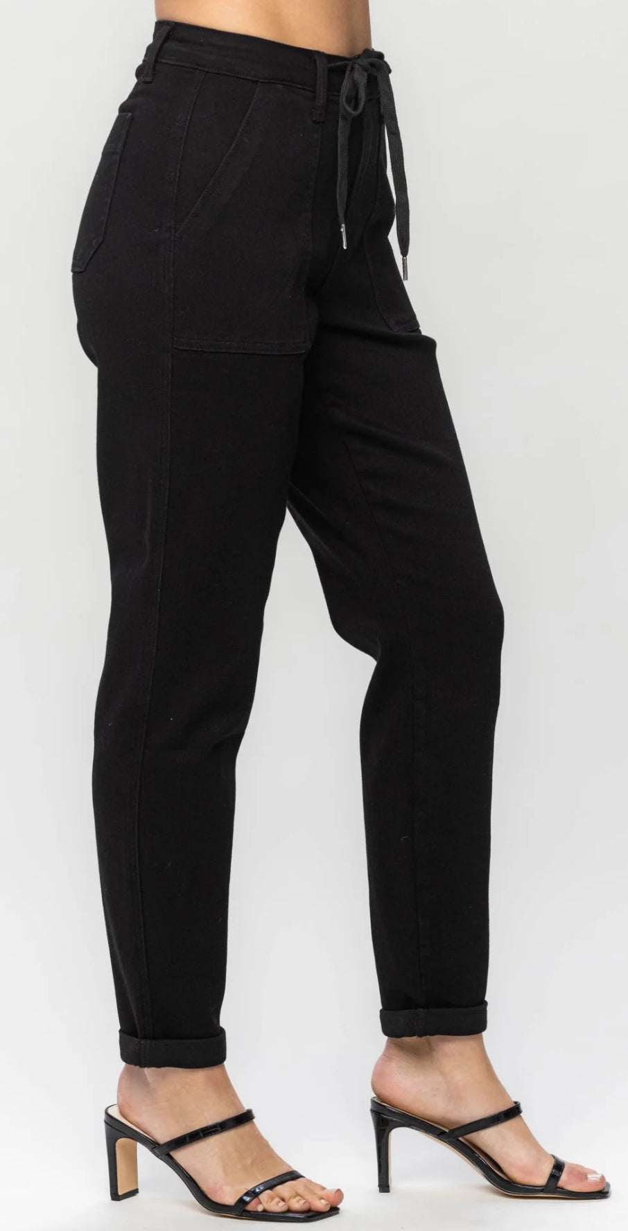 Judy Blue High Waist Black Joggers