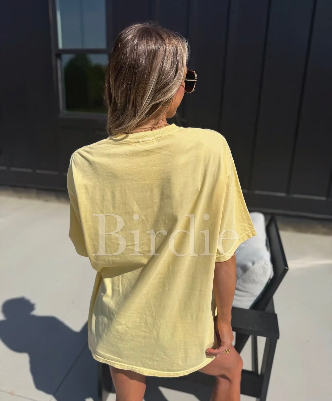Striped Mama on Butter Comfort Colors