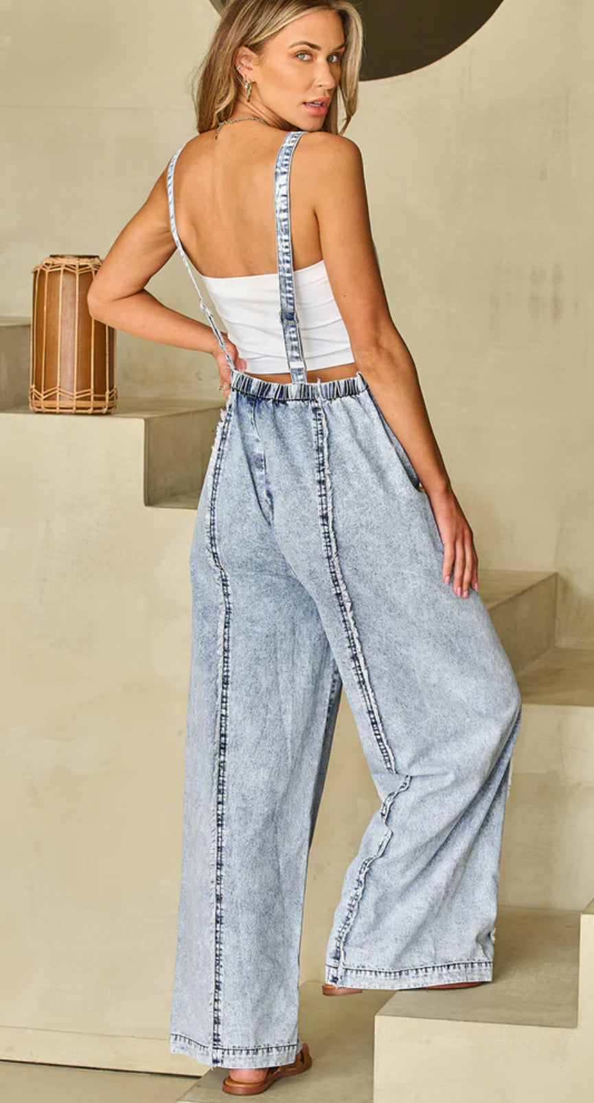 Vintage Denim Overall