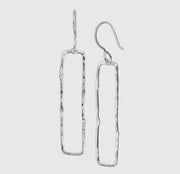 Silpada "balancing Act' Hammered Sterling Silver Earring