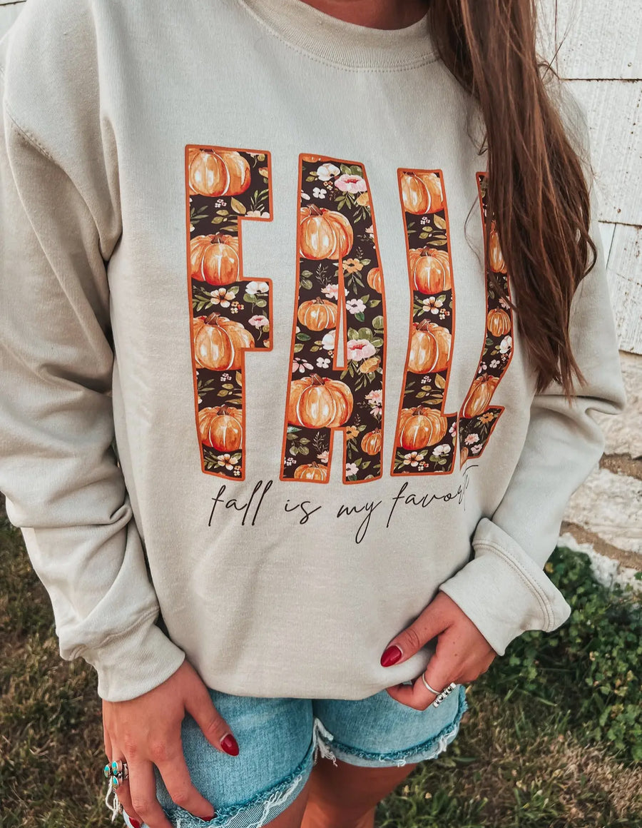 Fall is my Favorite Sweatshirt