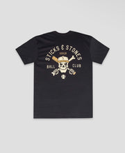 Baseballism Sticks & Stones Tee Youth