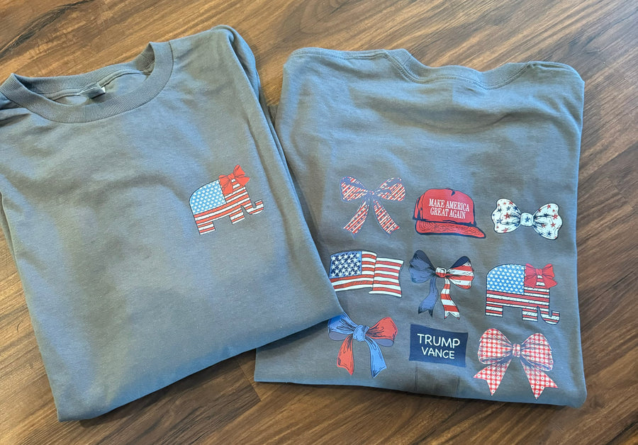 Trump Long Sleeve Shirt - Gildan