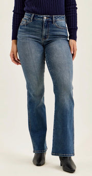 Judy Blue MR DAISY Bootcut DK Dusk Rider Indigo